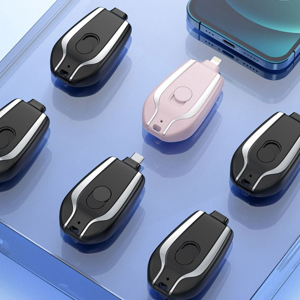Llavero Cargador Portátil con Cable Integrado