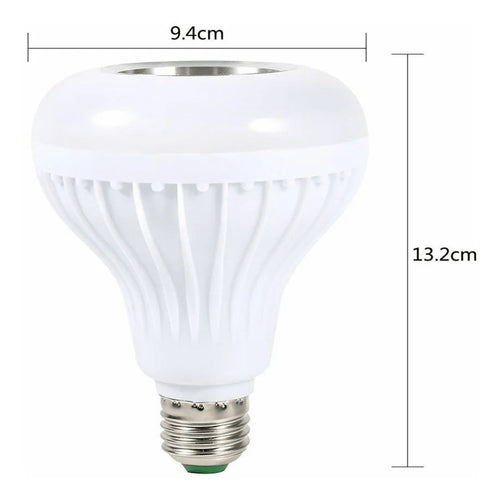 Bombillo LED RGB con Parlante Bluetooth Integrado