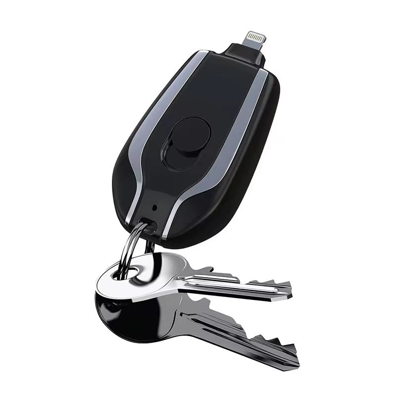 Llavero Cargador Portátil con Cable Integrado