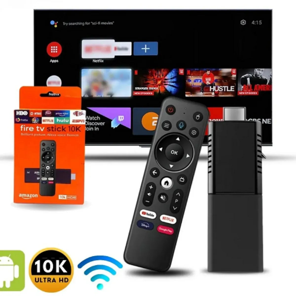 Fire TV Stick 4K HDR con Control Alexa